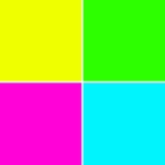 fluorescent wallpapers android application logo